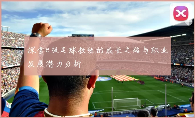 探索e级足球教练的成长之路与职业发展潜力分析